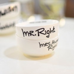 Mr Right & Mrs Right Bowl Set/2