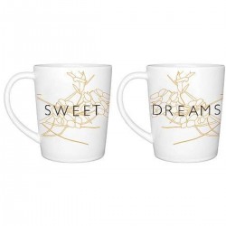 "SWEET DREAMS"  Set/2 Mug