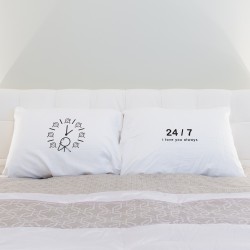 "24/7" Set/2 Pillow Case