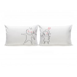 "Angry" Set/2 Pillow Case
