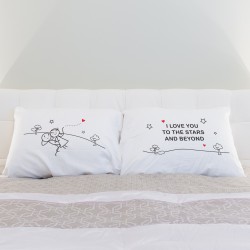 "Star and Beyond" Set/2 Pillow Case